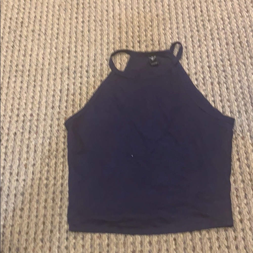 Halter crop top